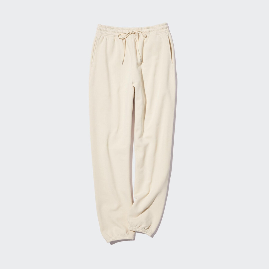 white uniqlo joggers womens tops