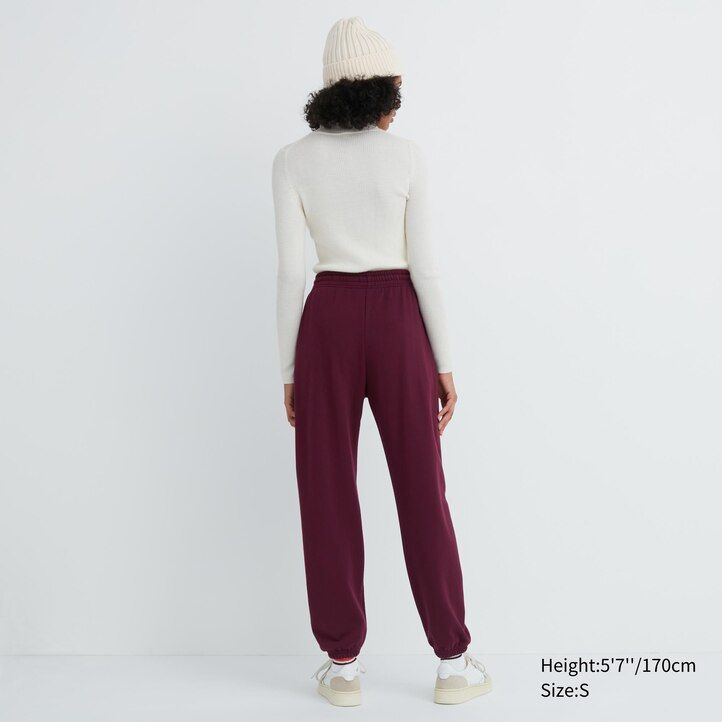 white uniqlo joggers womens tops