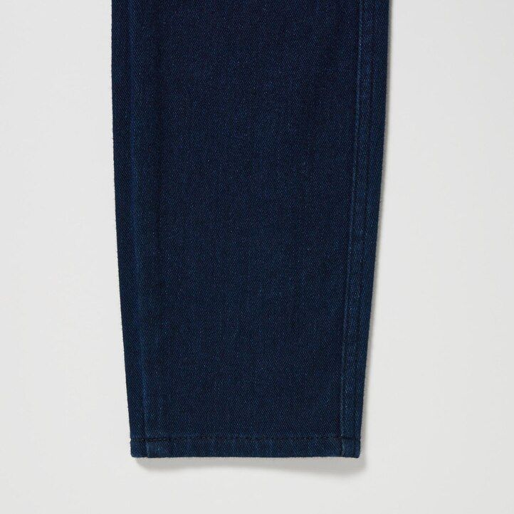 uniqlo ultra stretch high rise cropped womens tops blue