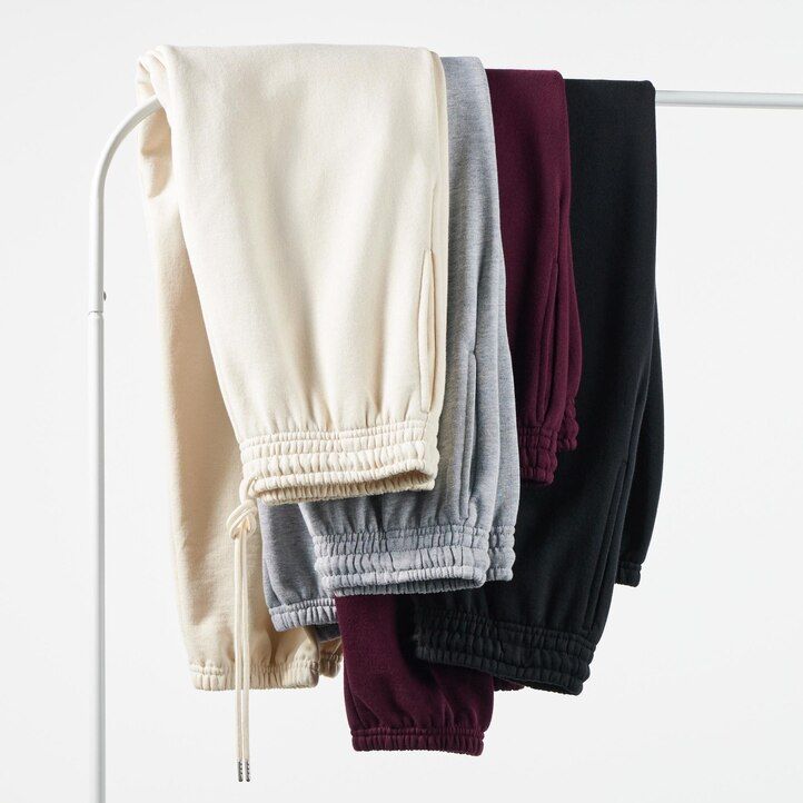 uniqlo joggers womens tops grey